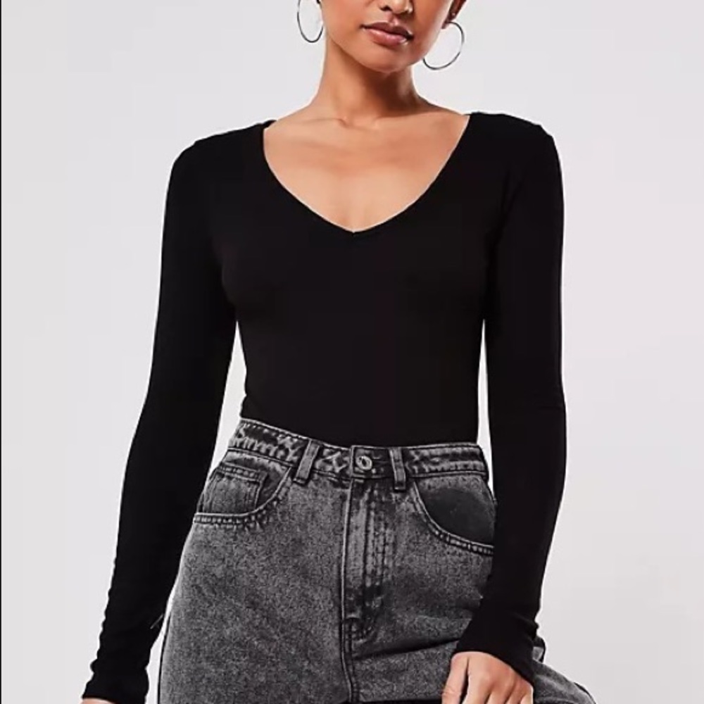 Aeropostale | Long Sleeve Ribbed Bodysuit